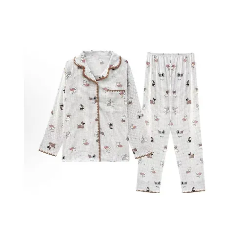 OEING Щенок Одежда Комплекты с наполнителями Женские Пижамные комплекты