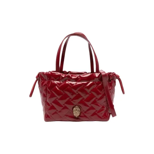 Kurt Geiger London Кожа Тоут Сумка Сумка для покупок Сумка на плечо Маленькая Женская Красная