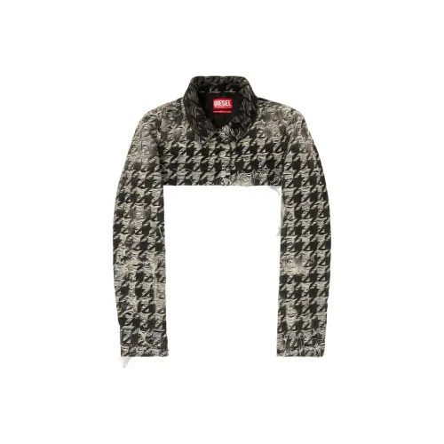 DIESEL FW25 Cropped Coat Women's