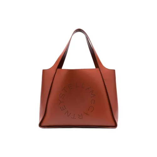 Stella McCartney Полиуретан Тоут Сумка Сумка для покупок Сумка на плечо Сумка Женская Коричневая