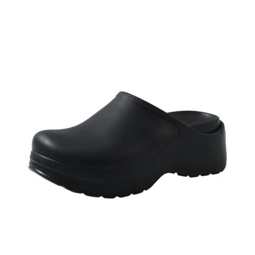 DAPHNE EVA Устойчивые к истиранию Домашние тапочки Женские Черные