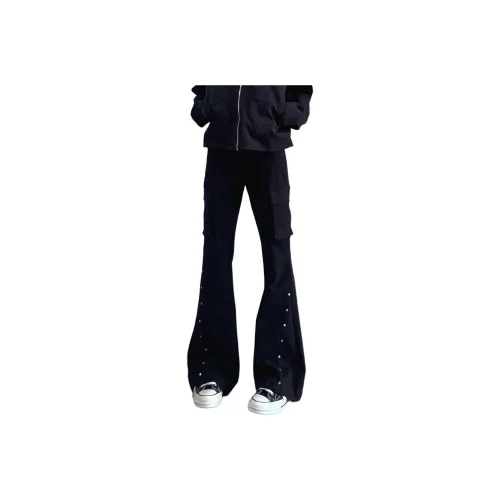 UPWARD LAB Черные Унисекс Карго Брюки