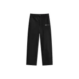 Black (Минималистичный далёкий синий логотип на штанах)