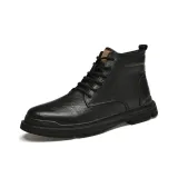 Черный с флисовой подкладкой