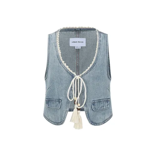 URBAN REVIVO Джинсовая куртка Женская