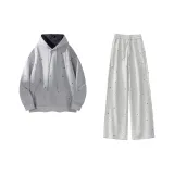 Светлый Фотиния Серый Свитшот + Светлый Фотиния Серый Повседневные Штаны