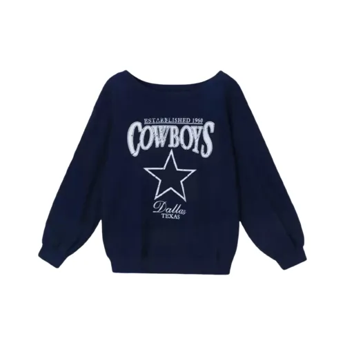 POPO.INFO Темно-синий женский свитшот