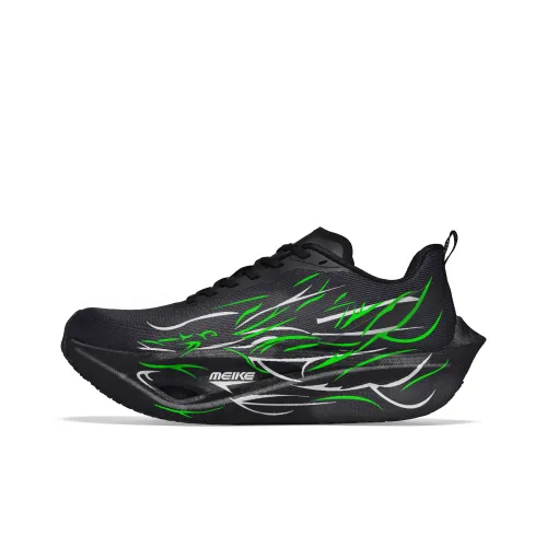 MEIKE Беговые кроссовки Низкий Топ Черный Призрачный Dash Унисекс