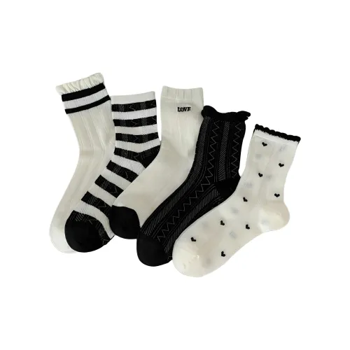 MIIOW Spring And Summer Носки Crew Женские