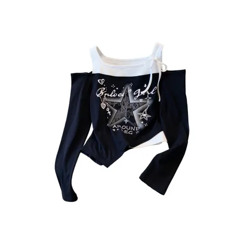 NINGCAIYUER Женские футболки T