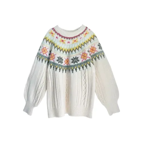 ZEKIKO STUDIO Белый Женский Трикотаж