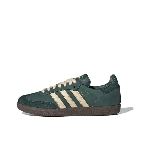 Adidas Originals SAMBA OG Low Топ Скейтборд Кроссовки Женские Зеленые