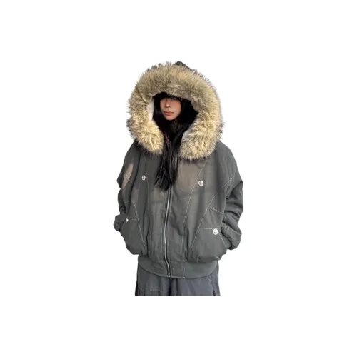 QIAOMONVHAI Хлопковый пуховик женский