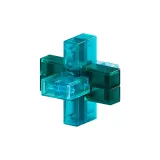 Китайский модный тренд - Six Roots 2 Замковая (Изумрудно-синий)