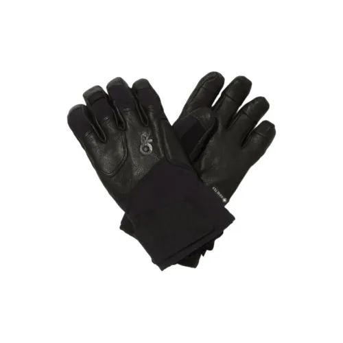 Outdoor Research Нейлоновые Спортивные Перчатки Мужские Черные