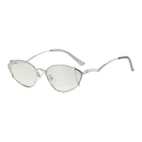 C1-Серебряная оправа с светом ртуть