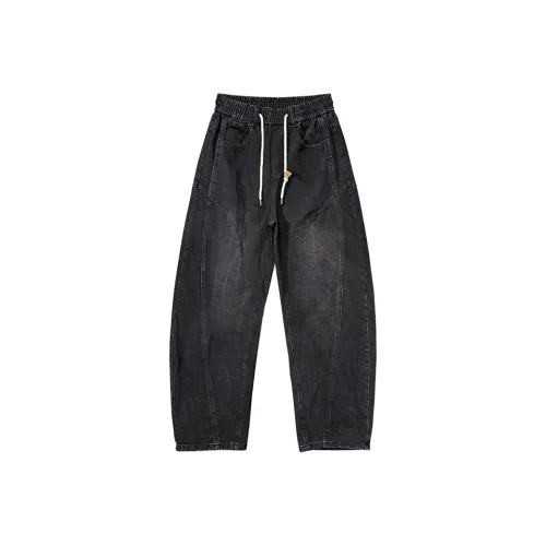 Stretch Cow 66119 Черные Мужские Джинсы