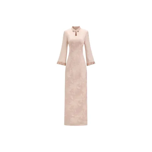 SKYA Грейпфрутовый розовый Женские Ципао