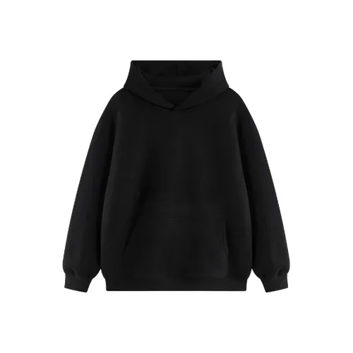 SHUHAOBAI Черный Женский Свитшот