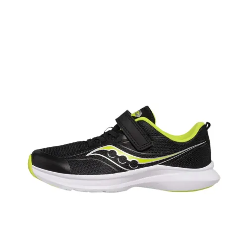 Saucony Kinvara Essence 13 Low Топ Детские беговые кроссовки Черный Подростки