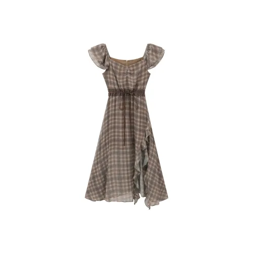 Another Alley Короткий рукав Платье Женское