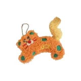 Апельсин-Леопард Кукла Брелок