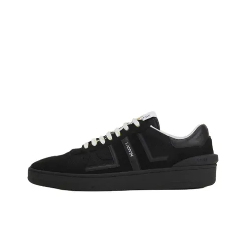 Lanvin Clay Low Top Скейтборд Кроссовки Unisex Черный