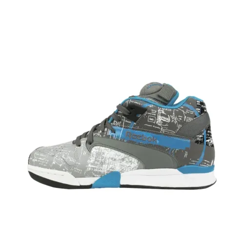 Jean Michael Basquiat x Reebok Court Victory Pump Повседневный Мужской Серый