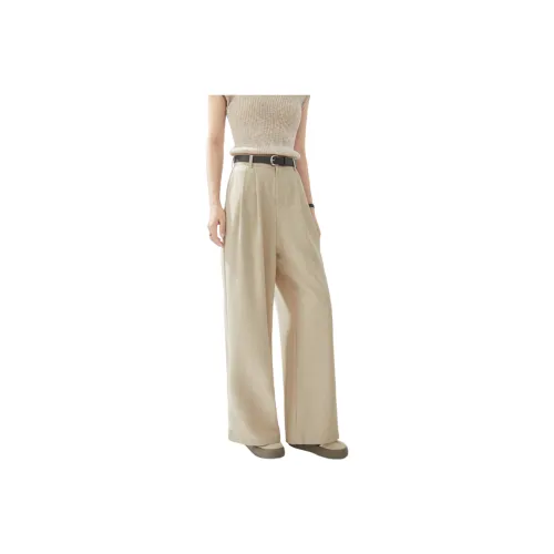 QTUR Khaki Женские Повседневные Брюки