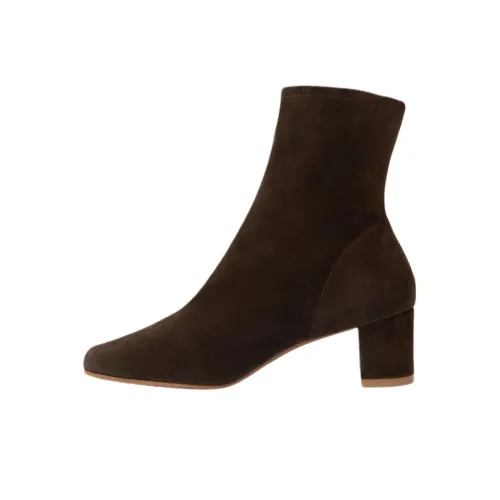 By Far Sofia Ristretto Ботильоны 5 см Женские Умбра