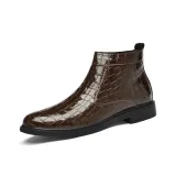 Коричневый с флисовой подкладкой