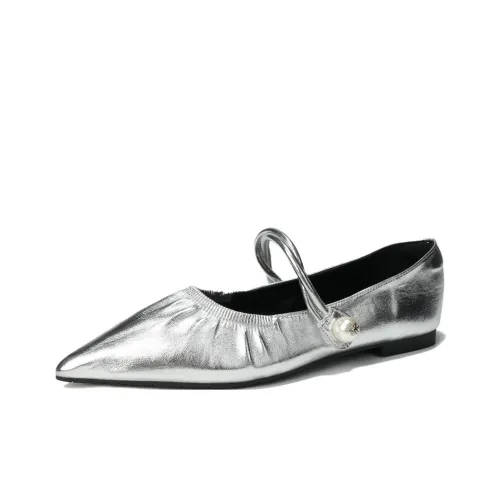 Lanza Грубый каблук Туфли Мэри Джейн Женские