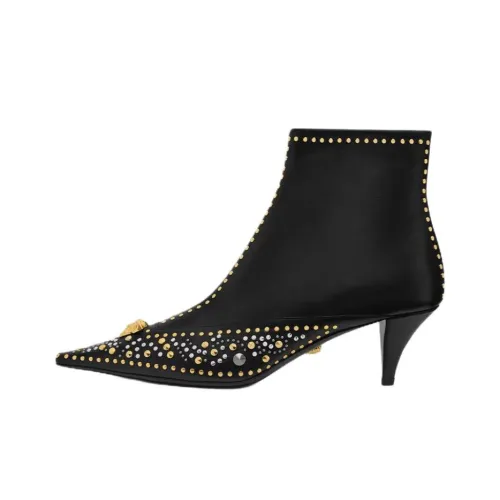 VERSACE La Medusa Ботильоны 5,5 см Женские Черные
