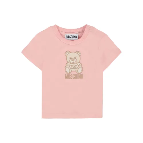 MOSCHINO T-рубашка Розовая для малышей и детей дошкольного возраста