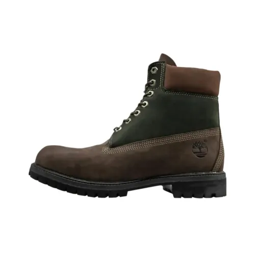 Timberland 6 Inch Короткий Аутдор Мужской Коричнево-зеленый