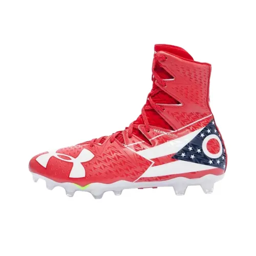 Under Armour HIGHLIGHT Футбольные бутсы Мужские Белый Красный