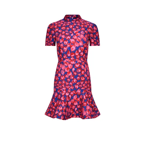 SALONI Короткое платье с короткими рукавами женское