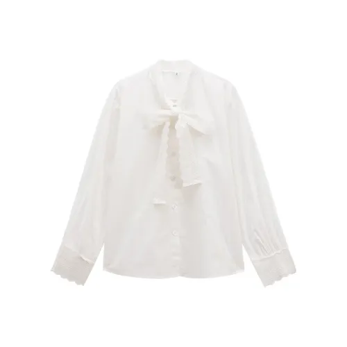 SKYA Белые Женские Рубашки