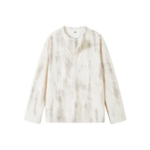 FRLMK Длинный рукав Т-рубашка Мужская