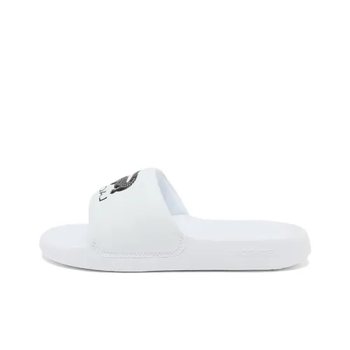 Слипоны LACOSTE Collaboration SERVE SLIDE 1,0 Женские Белые