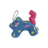 Синяя подвеска в виде маленького леопарда