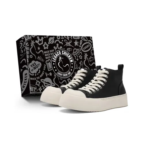 Legaco Chicken Высокие Кроссовки для Скейтбординга Унисекс