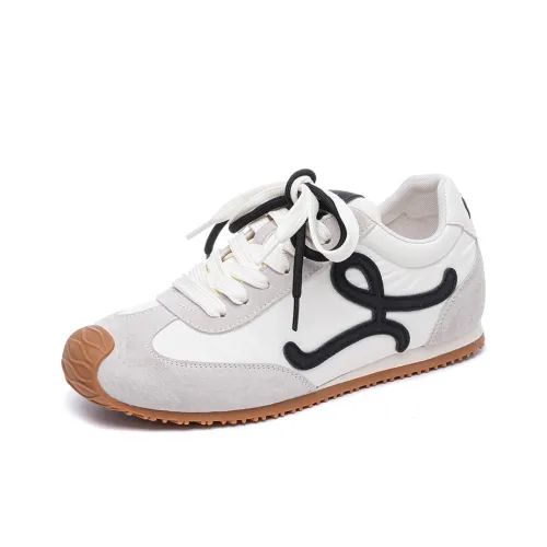 Qiandongmeili Низкий топ Немецкие армейские кроссовки Женские