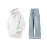 Фотиния Серый + Светло-Синий