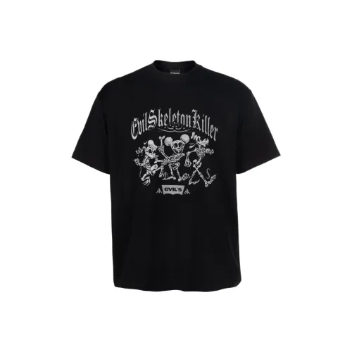 HYPERKILLER LAB Черные Мужские T-Рубашки
