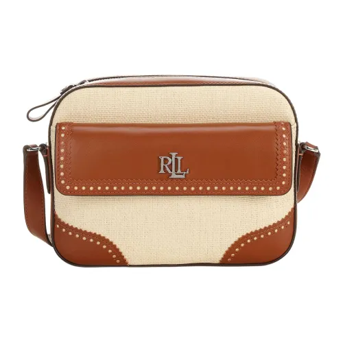 LAUREN RALPH LAUREN Кожа Camera Сумка Сумка через плечо Средний Женские Коричневый