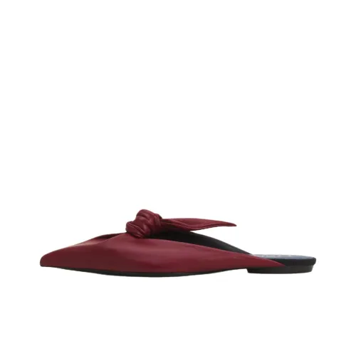 Lanvin Домашние тапочки Женские Red