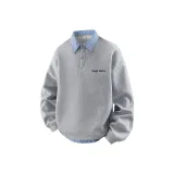 Светло-серый меланж