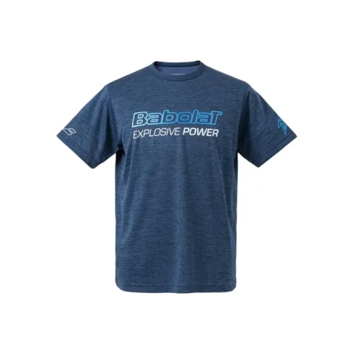 Babolat Морской Синий Мужская Футболка