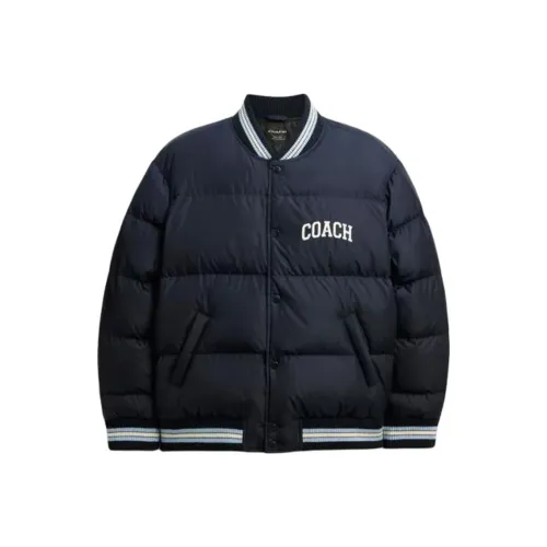 COACH Темно-синий Синий Мужской Пух